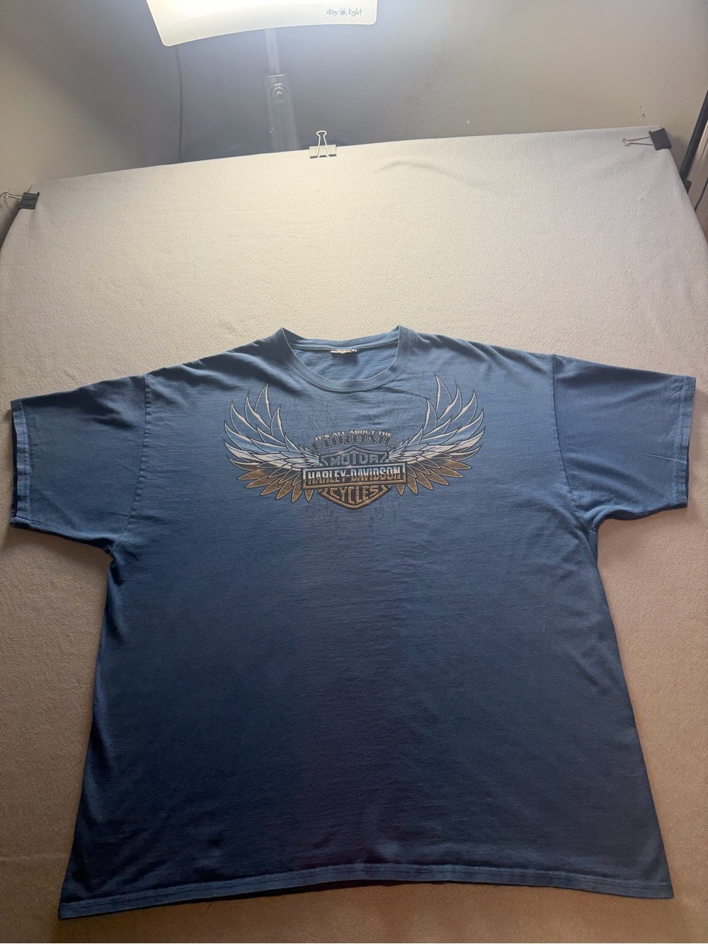 Harley Davidson Warr’s London England 2012 T Shirt 2XL Blue